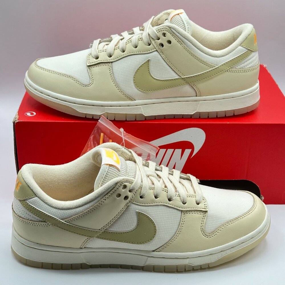 Women’s Nike Dunk Low Muslin Team Gold Size 9.5  FZ2552-100
